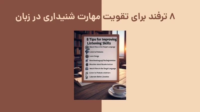 ۸ ترفند برای تقویت مهارت شنیداری در زبان